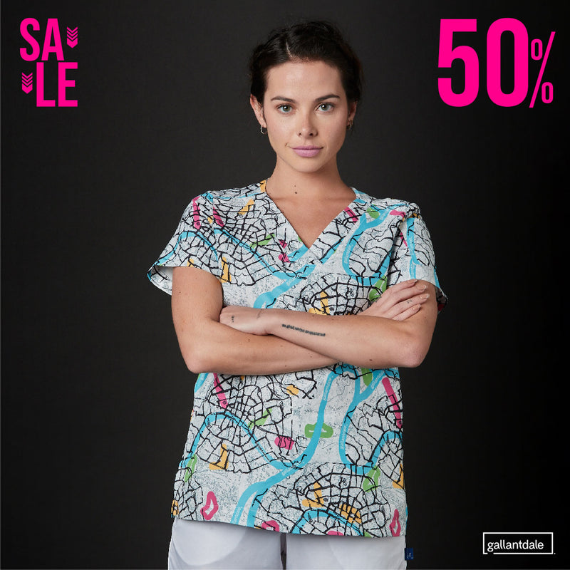 Lumiere Women Scrub Top Win Sena